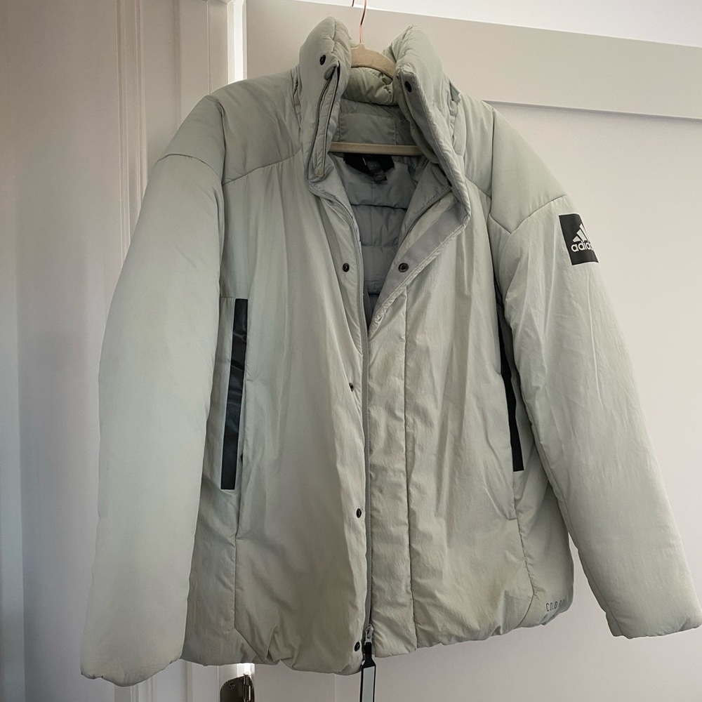 SOLD: Adidas MyShelter Jacket in Soft Gray